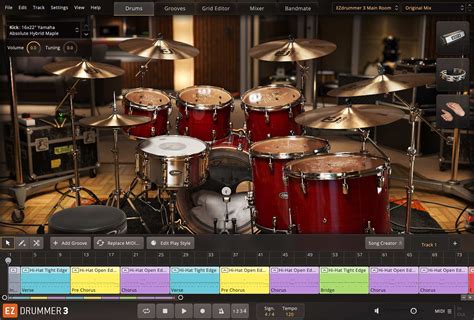ソフト音源 「EZ DRUMMER 3」 .